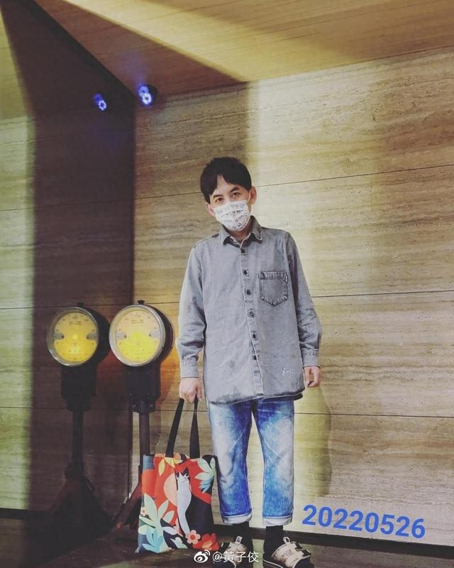 资料图：黄子佼。来源：黄子佼社交平台