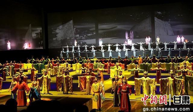 《又见敦煌》旅游演艺剧照。甘肃省文旅厅供图