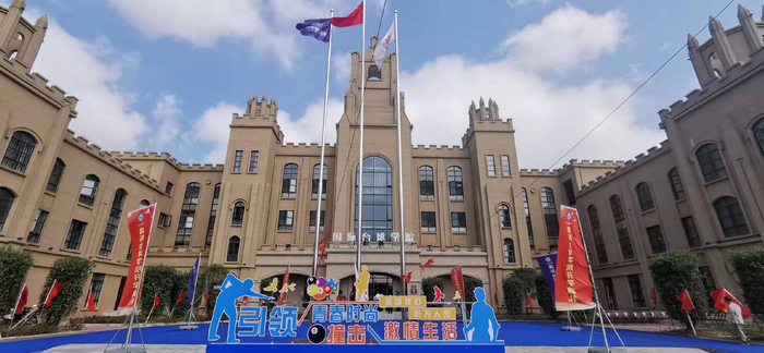 坐落于江西玉山县的国际台球学院。 受访者供图