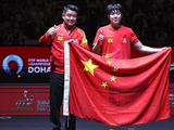 1-2落后到3-2绝杀！王楚钦左膝缠绷带拼到嘶吼，教练组看呆