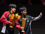 伦敦世乒赛男队生死战！王楚钦带伤逆转法国，林诗栋梁靖昆觉醒
