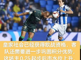 西甲 03:00 皇家社会vs皇家贝蒂斯
