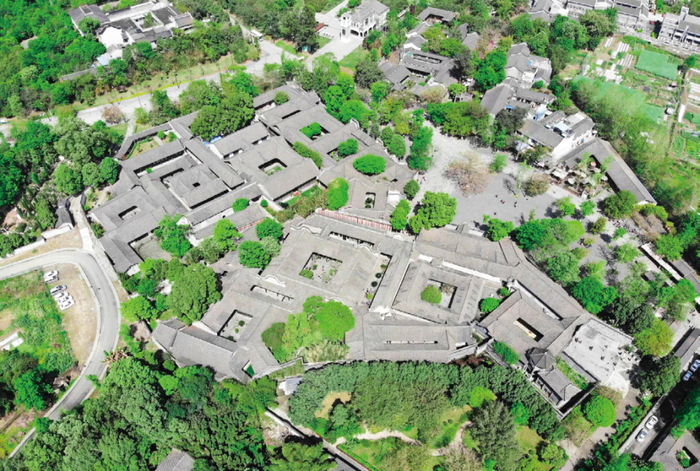 ▲大邑县刘氏庄园博物馆 图片来源：《成都市博物馆简志》
