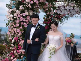 孙艺珍晒婚纱照庆祝与玄彬结婚四周年两人挽手前行好甜蜜