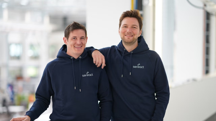图丨Sereact 的两个创始人 Ralf Gulde 和 Marc Tuscher（来源：Sereact）
