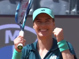 36岁科斯蒂亚首进WTA1000红土赛四强，即时排名升至第18位