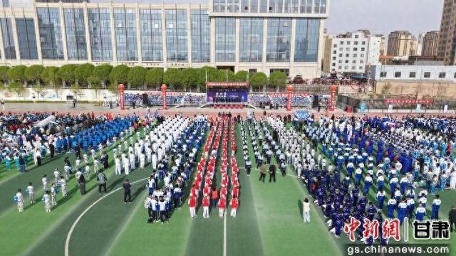 图为凉州区开展科创大赛。凉州融媒供图