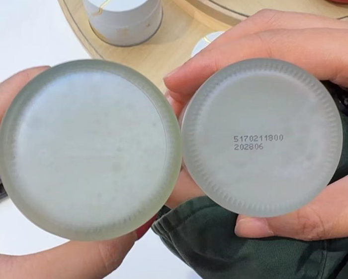 刮码产品和专柜正品对比