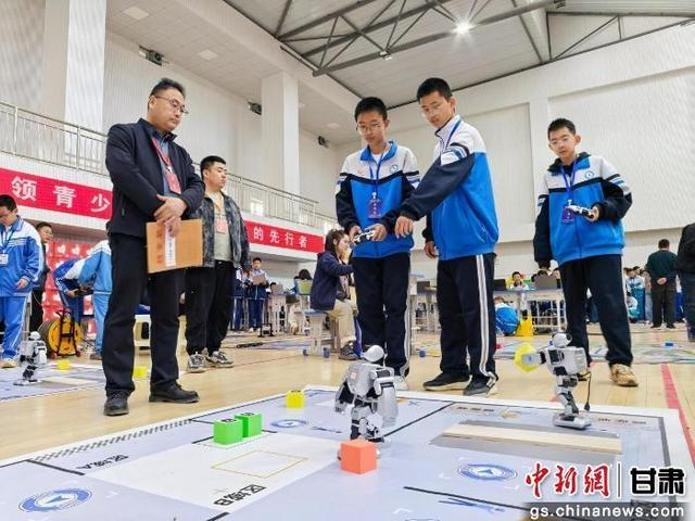 图为科创活动现场。凉州融媒供图
