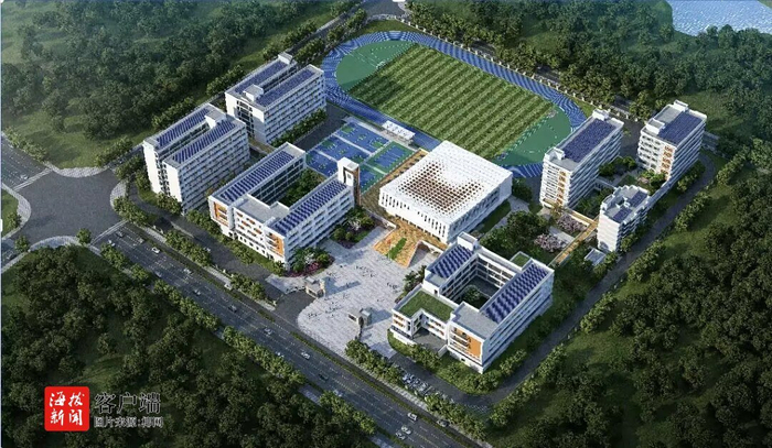  海口金海高级中学效果图