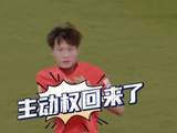 U17国足2比0领先卡塔尔，张柏霖回头望月破门