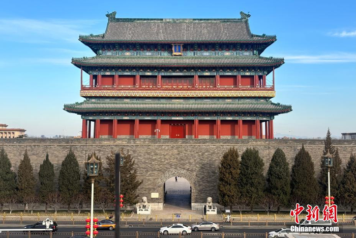 正阳门。（图源：中新网）