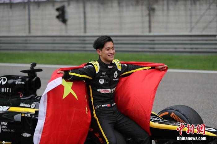 周冠宇。图片来源：ICphoto