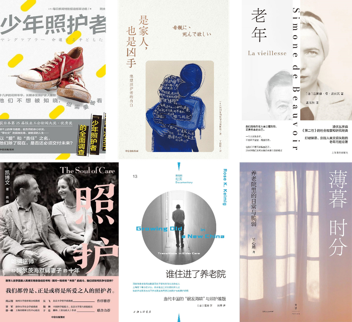 涉及照护者题材的部分学术作品