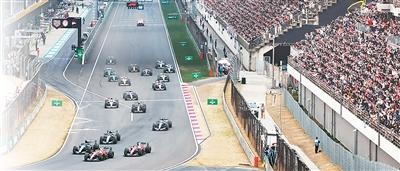 F1中国大奖赛比赛现场。主办方供图