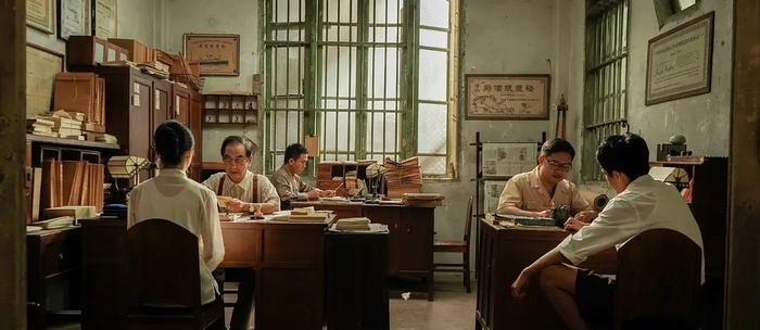影片当中的银信局。图源：豆瓣