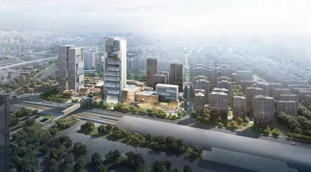 京东上海中心效果图 图源：中建八局