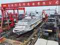 城事|第二艘国产大邮轮建造进度条已达92%,3月出坞