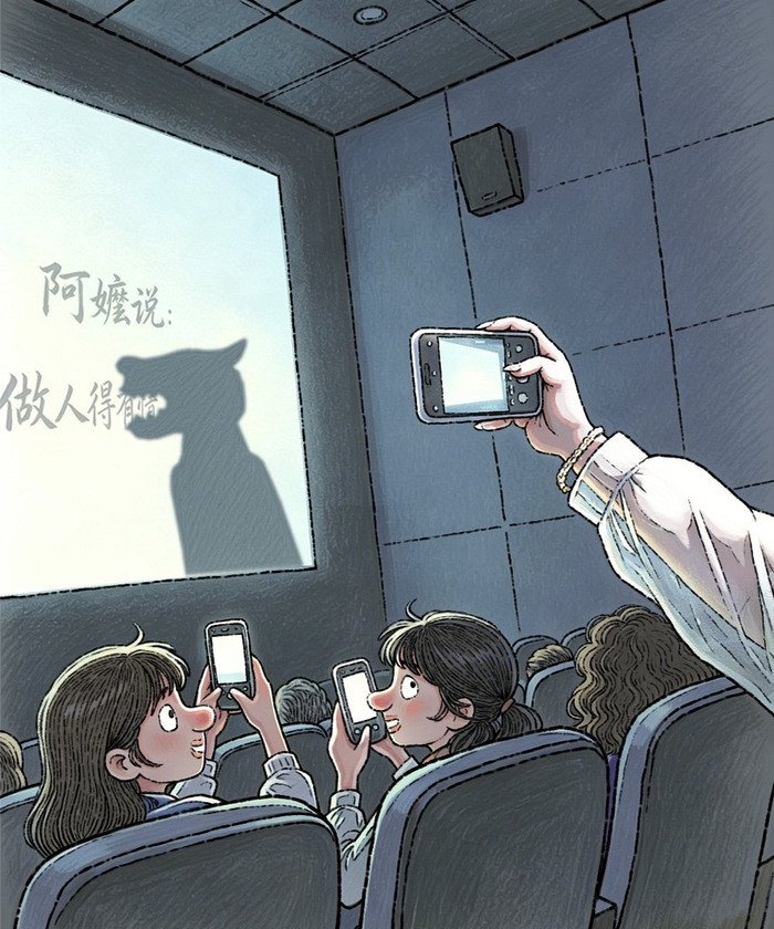 质疑演员屏摄并非小题大做