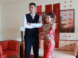 恭喜！辽宁男篮26岁两冠中锋吴昌泽完婚 郎才女貌获网友祝福