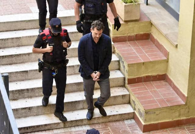 ▲乔纳森·安迪奇5月19日被西班牙警方逮捕