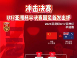 冲击决赛，U17亚洲杯半决赛国足首发出炉