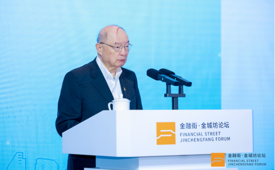 第十二届全国政协副主席陈元。图/主办方提供