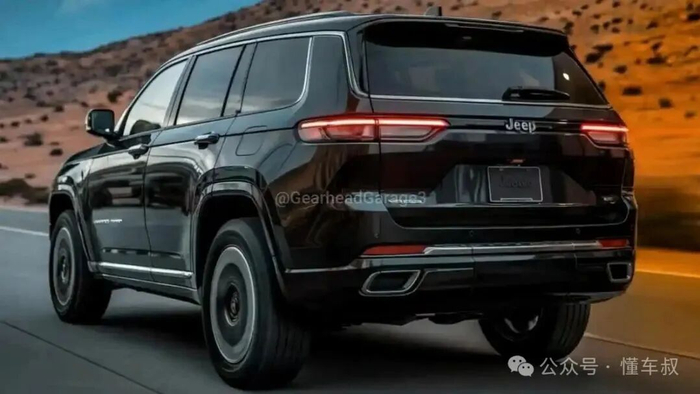 全新2026款吉普大切诺基L亮相,210kW/286PS+8AT+全时四驱,3091mm轴距+10.1英寸屏+空气悬架__财经头条__新浪财经