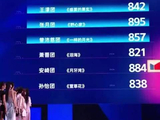 安崎浪姐solo演绎《月牙湾》获884票，与张月差距11票