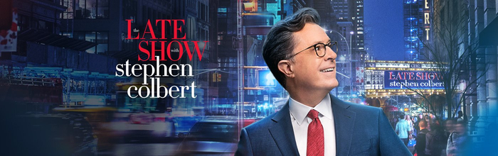 《科尔伯特的深夜秀》海报，图源《深夜秀》官网