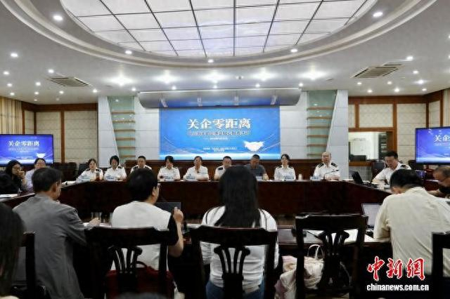 活动现场。 银川海关供图