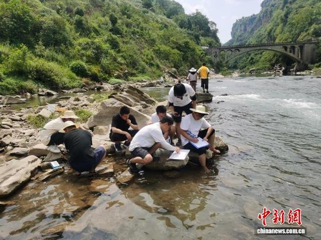 民主党派成员参与赤水河生物多样性监测。赵祖权 摄