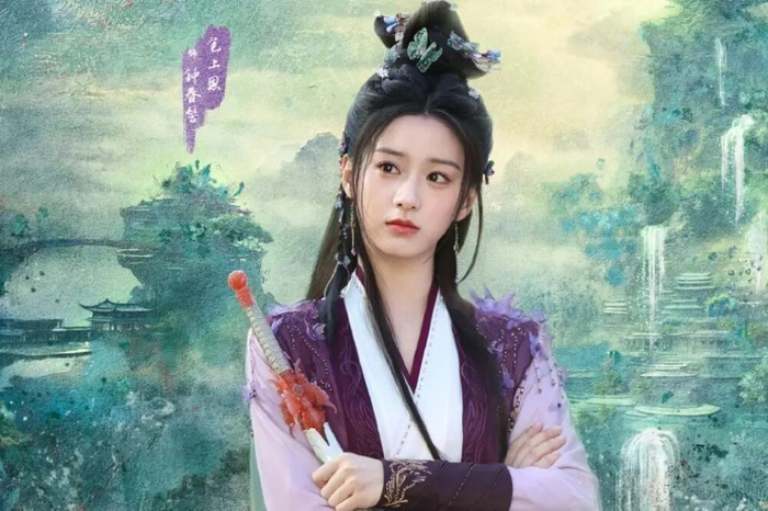 ▲包上恩在《水龙吟》的侠女造型，非常吸睛。