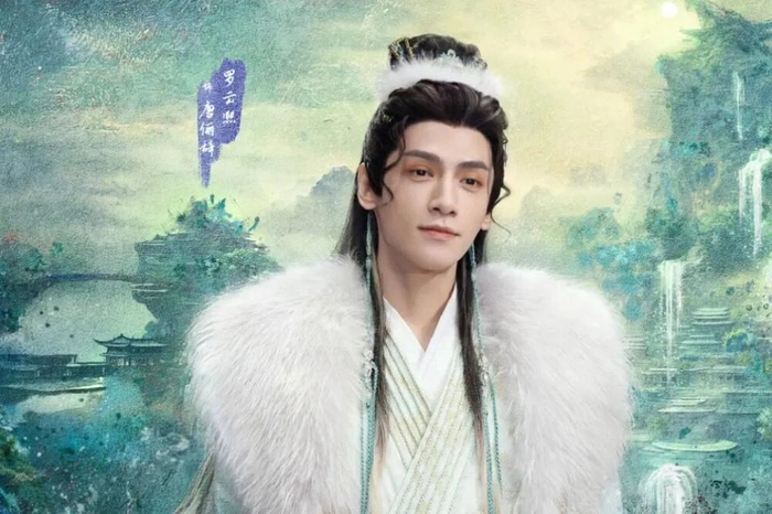 ▲罗云熙在《水龙吟》造型俊美，不少原著书粉相当看好。