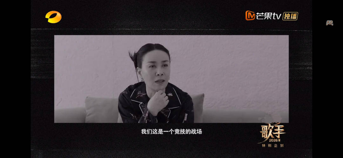 那英回忆参加歌手经历 图据节目截图