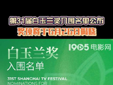 第31届白玉兰奖电视剧入围名单揭晓
