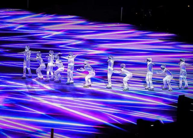 2018年楚艳负责平昌冬奥会“北京8分钟”演出服装主创设计。受访者供图