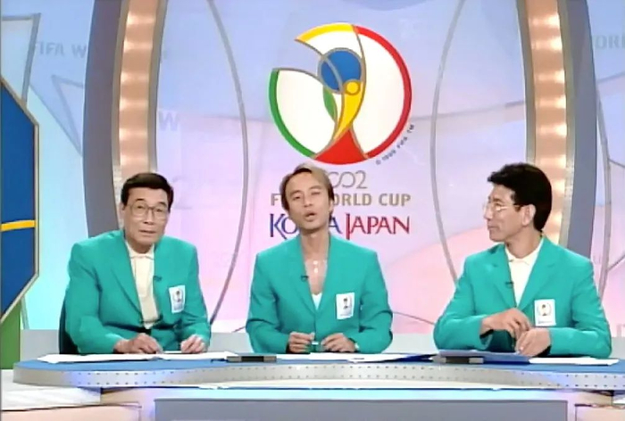 ▲主持世界杯。