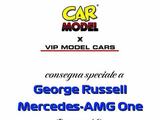George在摩纳哥收到了粉丝送上的AMG One车模礼物 vipmodelcars_ 🩵 🩵
