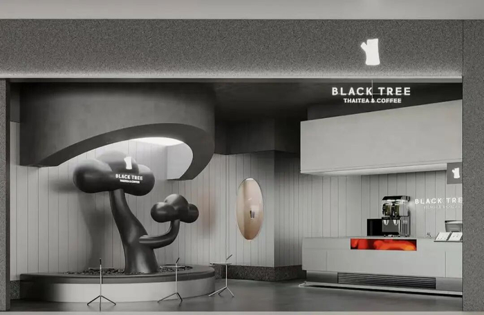 九十葉与Black Tree黑树部分门店示意图 图片来源：品牌小红书及小程序官方账号