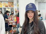 Angelababy低调现身小海绵学校义卖会，褪去明星光环化身温柔宝妈_新闻