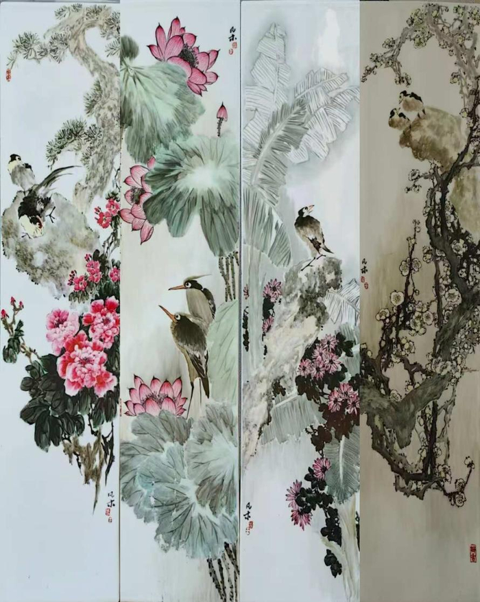 陶瓷《和美清芳》。受访者供图。