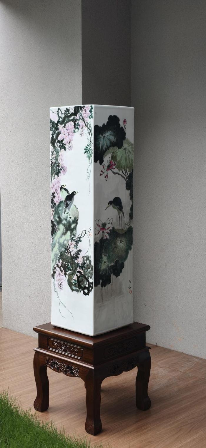 陶瓷《清芳雅韵》。受访者供图。