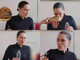 结石姐尝试糍粑臭豆腐，麻辣鸭头令其闭眼后退