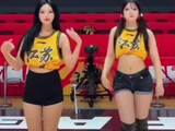女团舞完整版燃爆全场，丹阳CBA啦啦队惊艳亮相