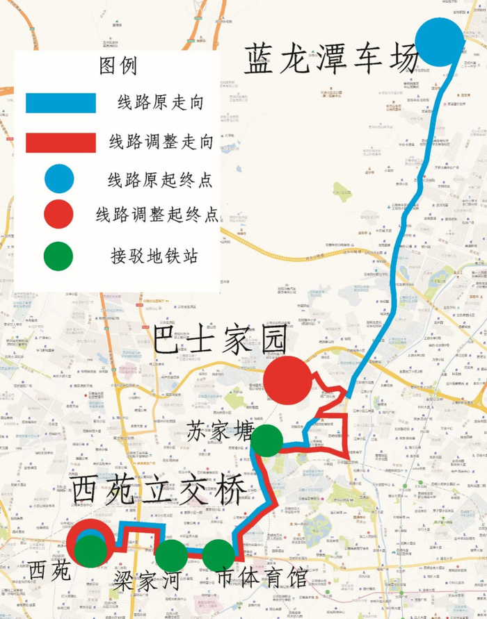 115路线路走向图