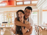 庆祝结婚四周年!女演员朱珠晒与老公合照