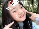 小酒窝看我挥个手