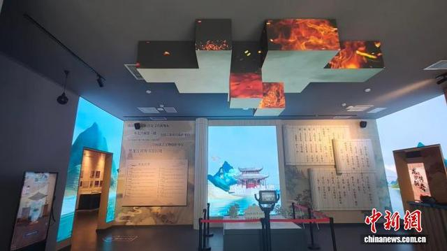 万卷阁古籍数字展示馆正式对外开放。 齐齐哈尔市文旅局供图