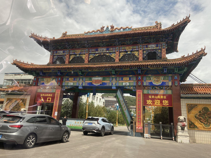 宝灵山景区已禁止游客入内。受访者供图